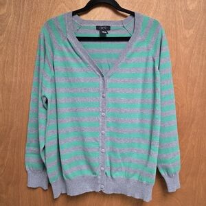 🔴 Vintage Deb Striped Cardigan